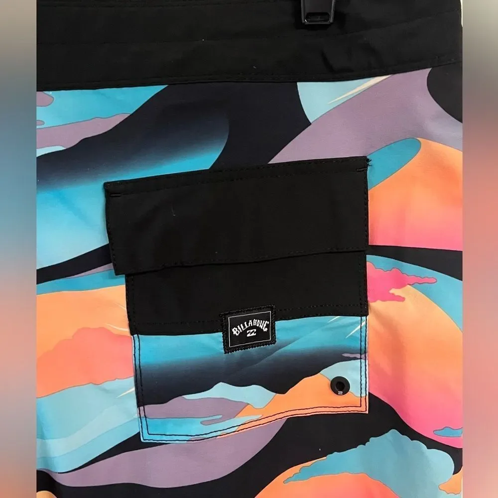Billabong Mens Size 36 Swim Trunks BoardShorts